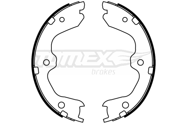 Sada brzdových čeľustí TOMEX Brakes